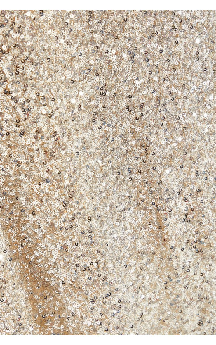 Від білої кривої блискітки максі спідниця