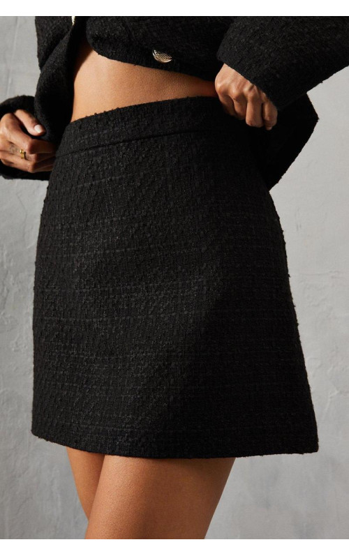 Міні -спідниця з високою талією