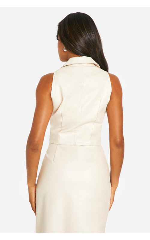 Кнопка з штучною шкірою вниз живленням