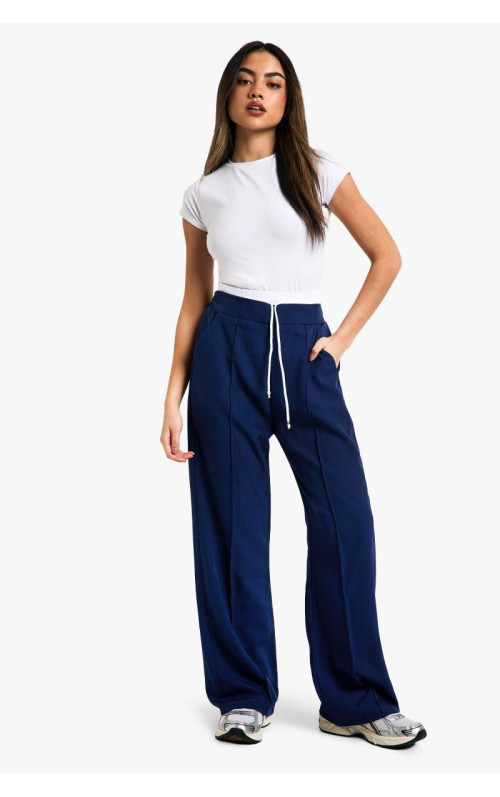 Широкі ткані штани з боксерським поясом