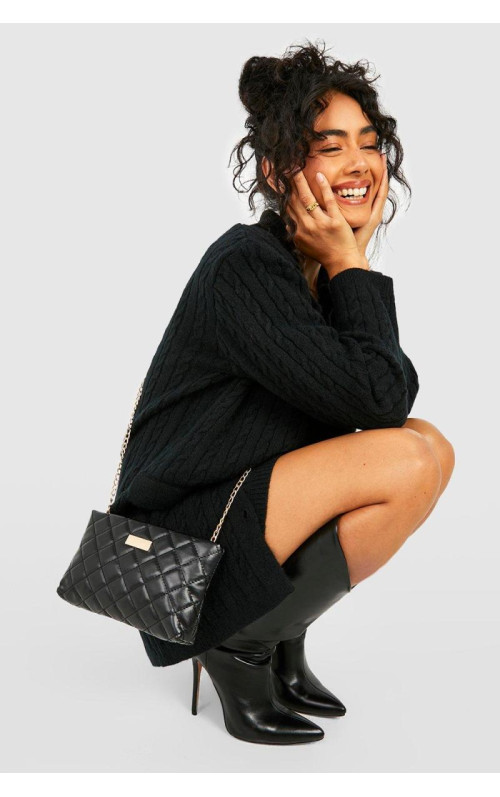 Стьобана велика базова сумка через плече