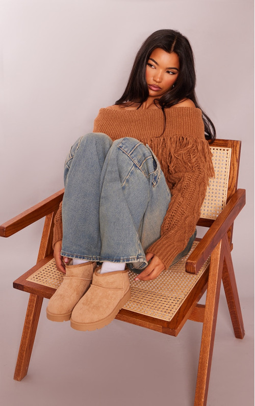 Міні ботильйони з піщаної штучної замші