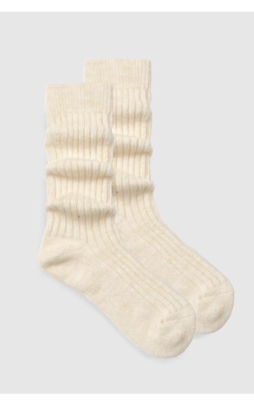 Одинарні м'які ребристі шкарпетки