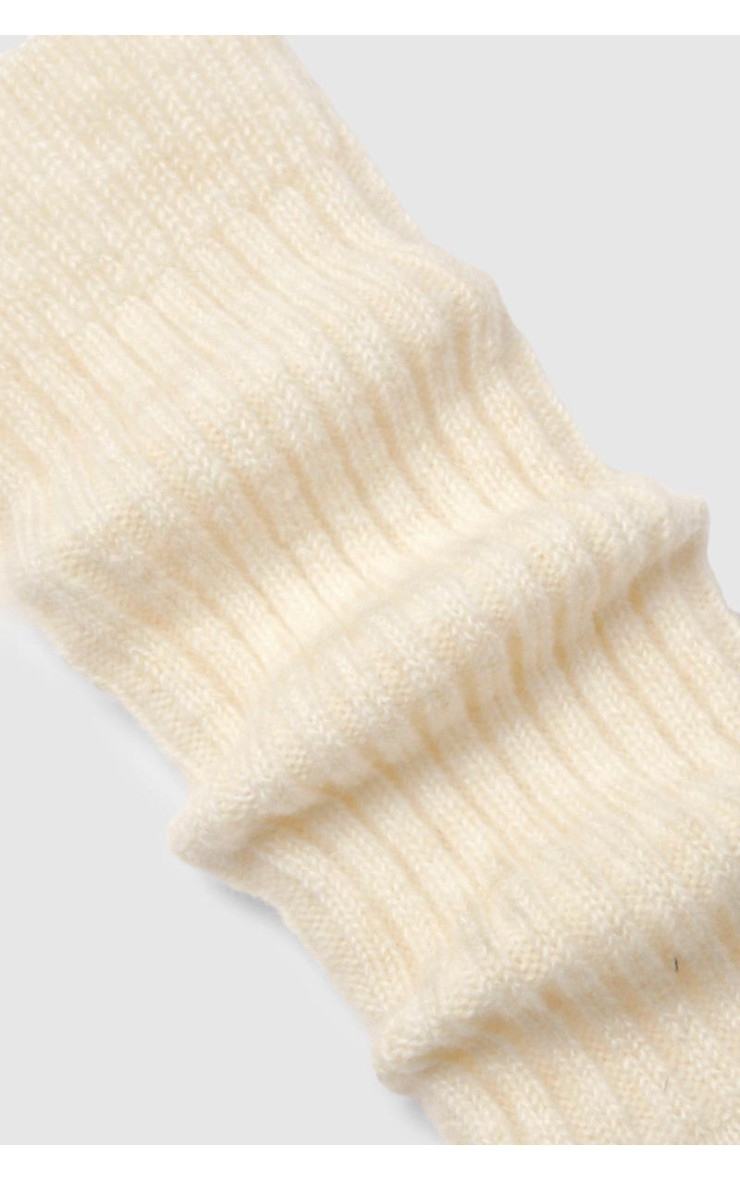 Одинарні м'які ребристі шкарпетки