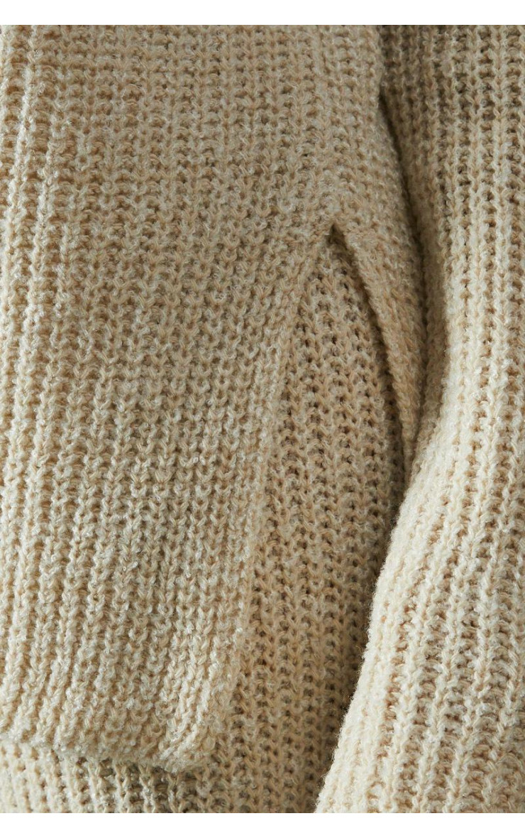 Ребро в’язати високу шию джемпер та брюк координація