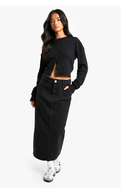 Маленька джинсова спідниця Midaxi