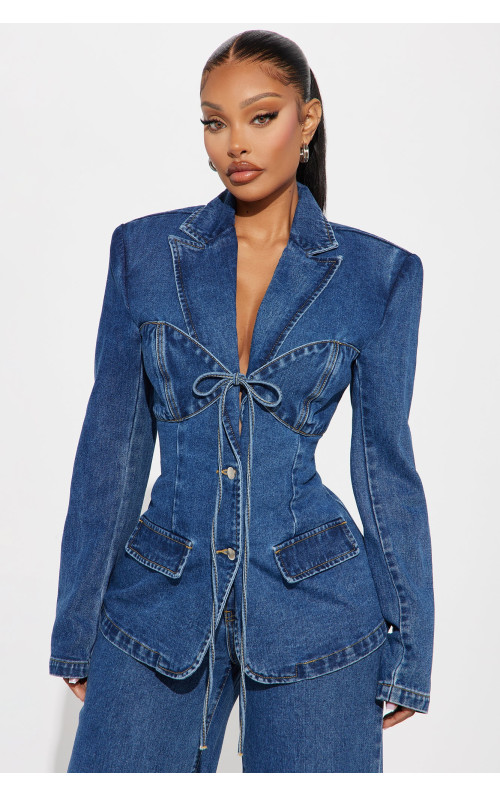 Денім-блейзер 