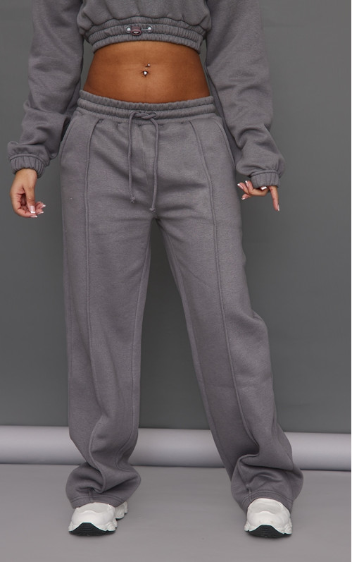 Сині джоггери Petite Steel із широким швом і деталями