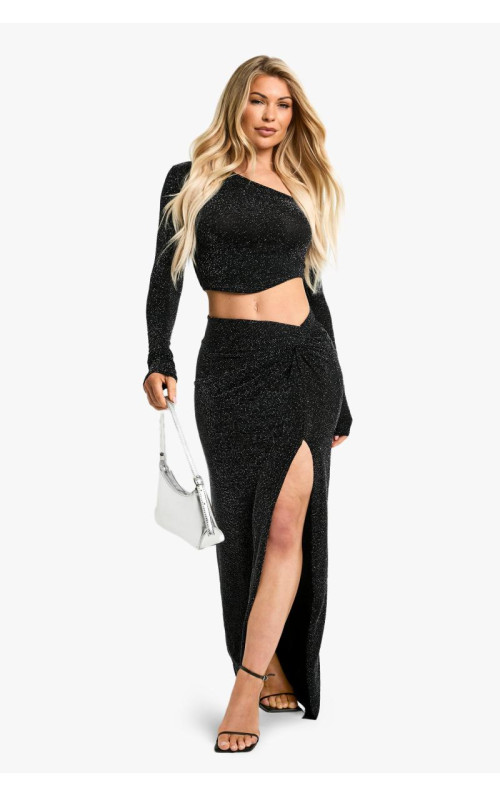 спідниця-максі з блискітками