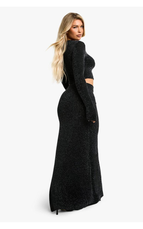 спідниця-максі з блискітками