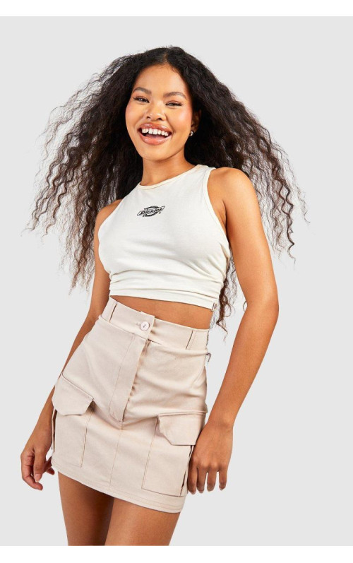 Стрейч-карго міні-спідниця