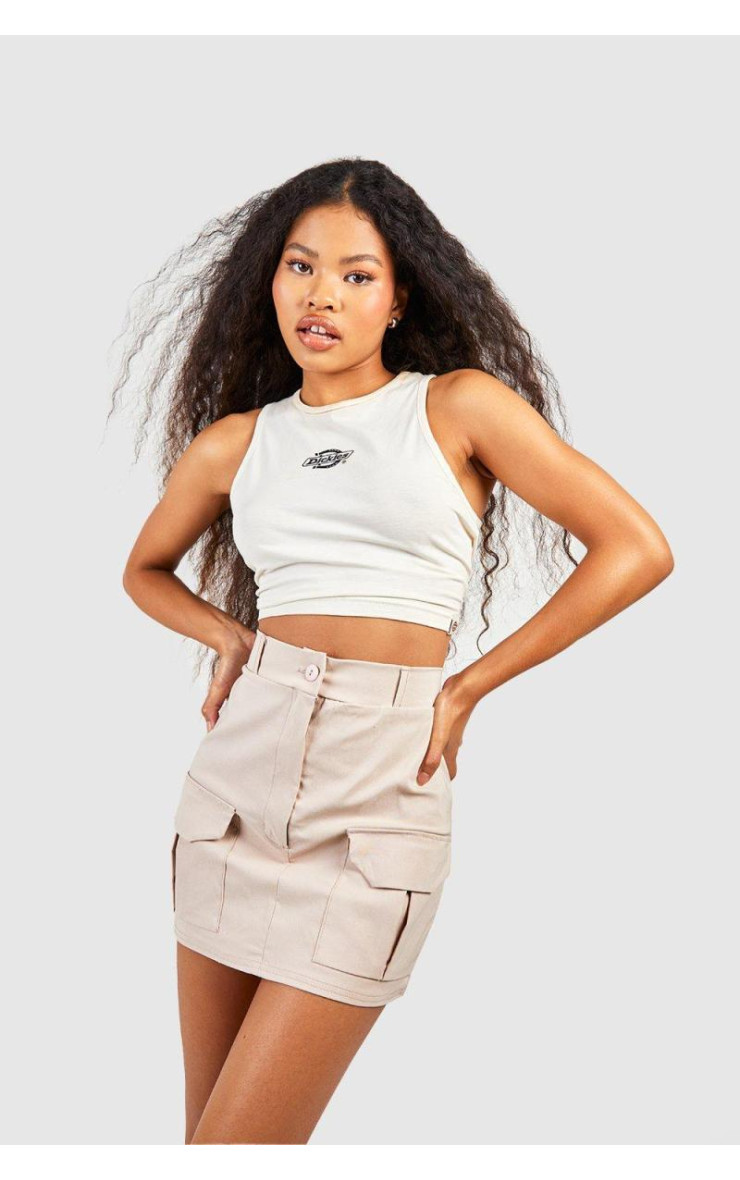 Стрейч-карго міні-спідниця