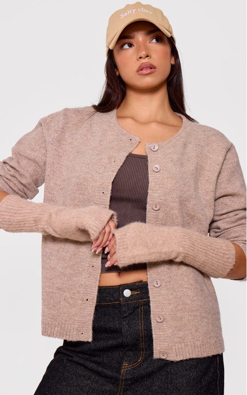 В'язані грілки для рук з грибами