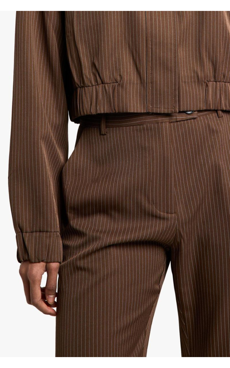 Pinstripe тонкий спалах з індивідуальним брюком