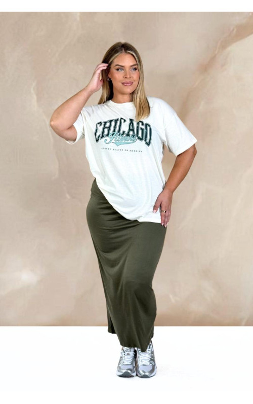 Крива Джерсі Максі спідниця