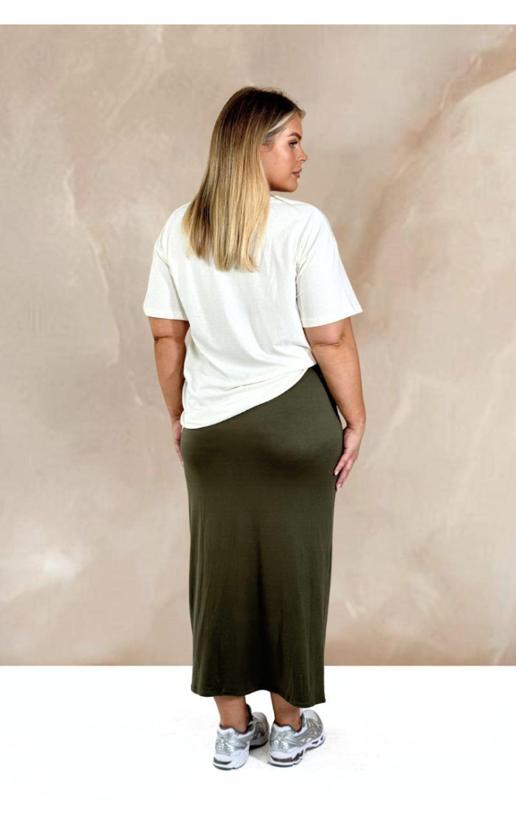 Крива Джерсі Максі спідниця